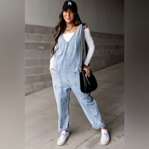 Cara Denim Jumpsuit